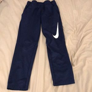 Dri Fit Nike Youth Medium Sweatpants - Navy Blue